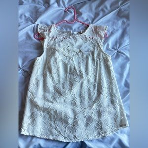 Beautiful white lace top